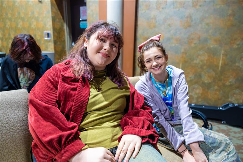 Students enjoy the Renaissance High Coffeehouse